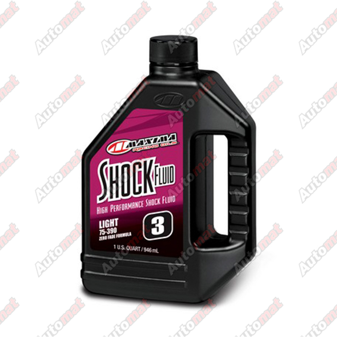 Масло для амортизатора Maxima Racing Shock Fluid Light 75/390, 3wt. 1 л.