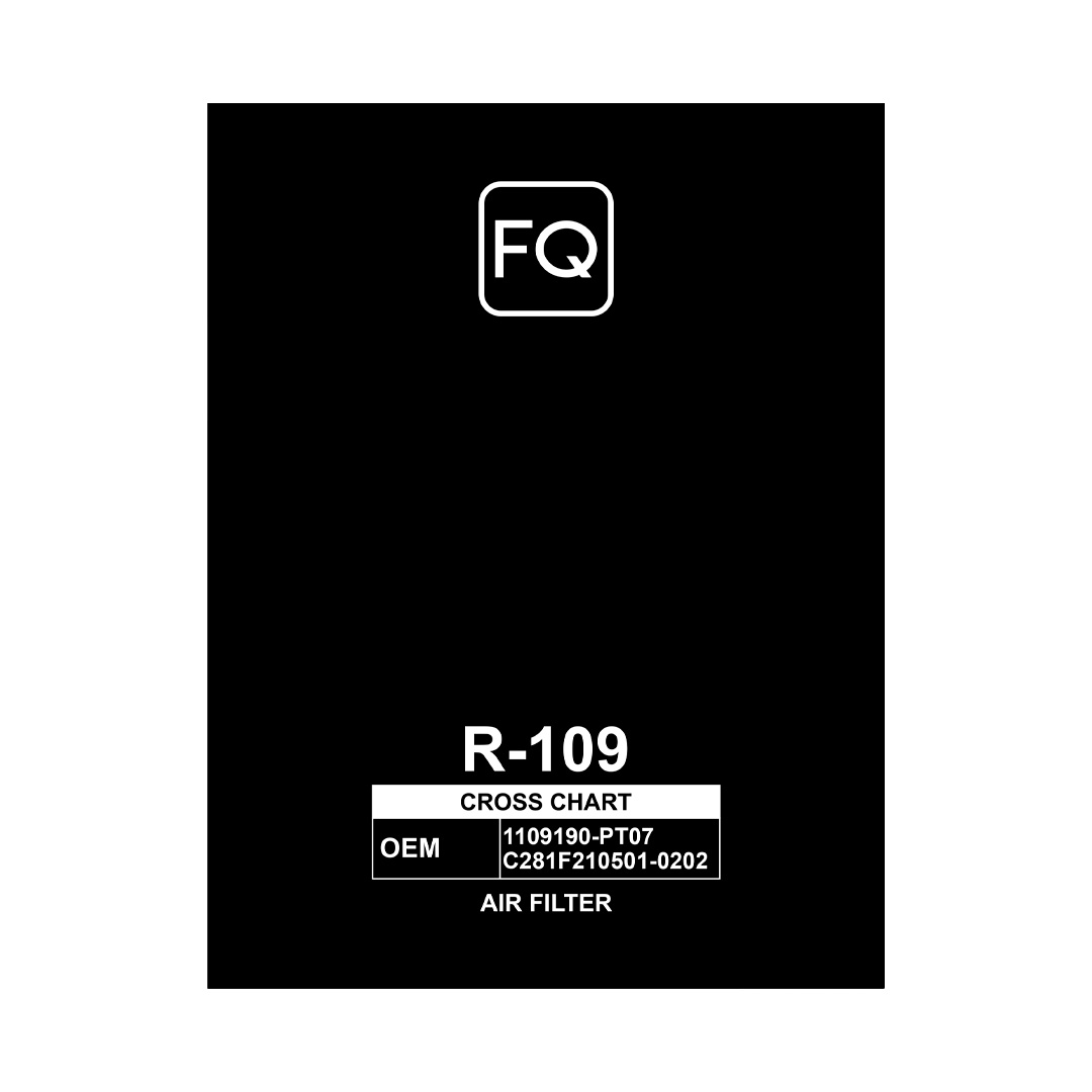 Фильтр воздушный FQ R-109
