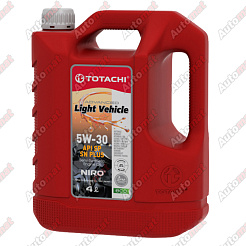 Масло моторное полусинтетическое TOTACHI NIRO LV SEMI-SYNTHETIC SAE 5W-30 API SP 4л