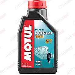 Масло моторное минеральное Motul Outboard 2T, 1л